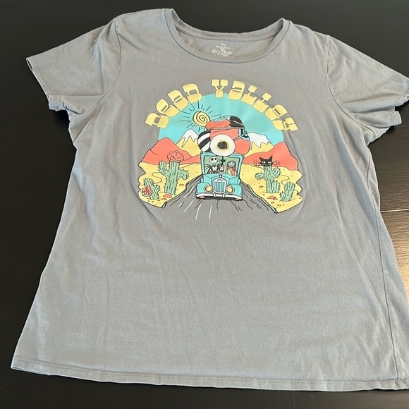 Disney nightmare before Christmas fitted T-shirt - Picture 1 of 6